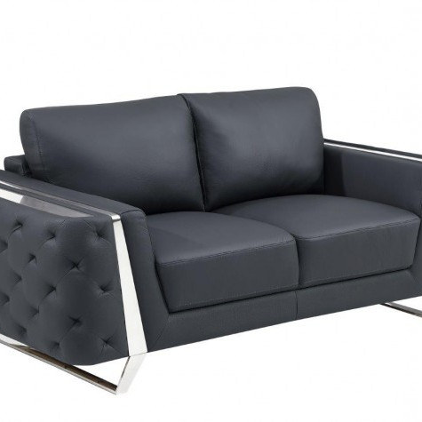 1050-DK-GRAY-L LOVESEAT