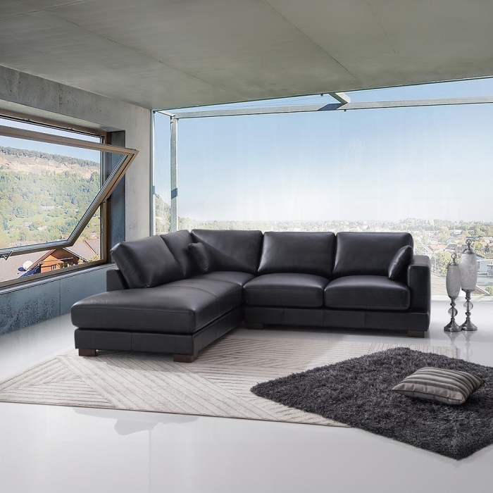 LV02397 Geralyn Sectional Sofa W/2 Pillows