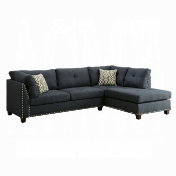 54365 Laurissa Sectional Sofa & Ottoman W/2 Pillows