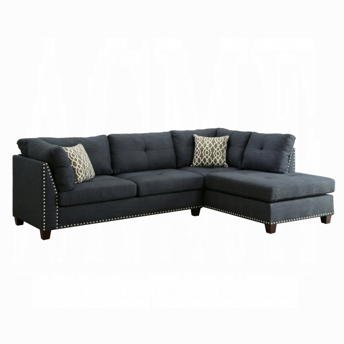 54365 Laurissa Sectional Sofa & Ottoman W/2 Pillows