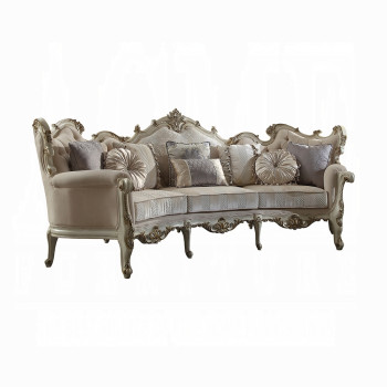 56880 Picardy Sofa W/8 Pillows