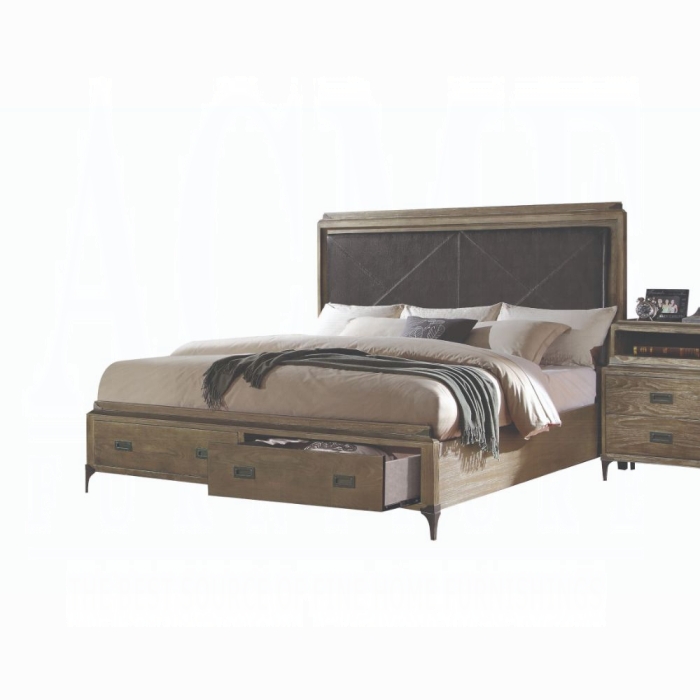 23917EK Athouman EK Bed W/Storage
