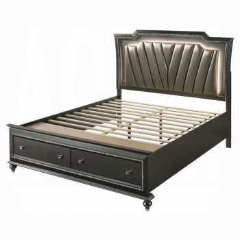 27274CK Kaitlyn CK Bed W/Led & Storage