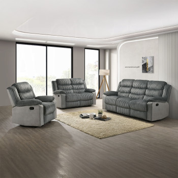 LV04620-2PC 2PC SETS Lesley Motion Sofa + Loveseat
