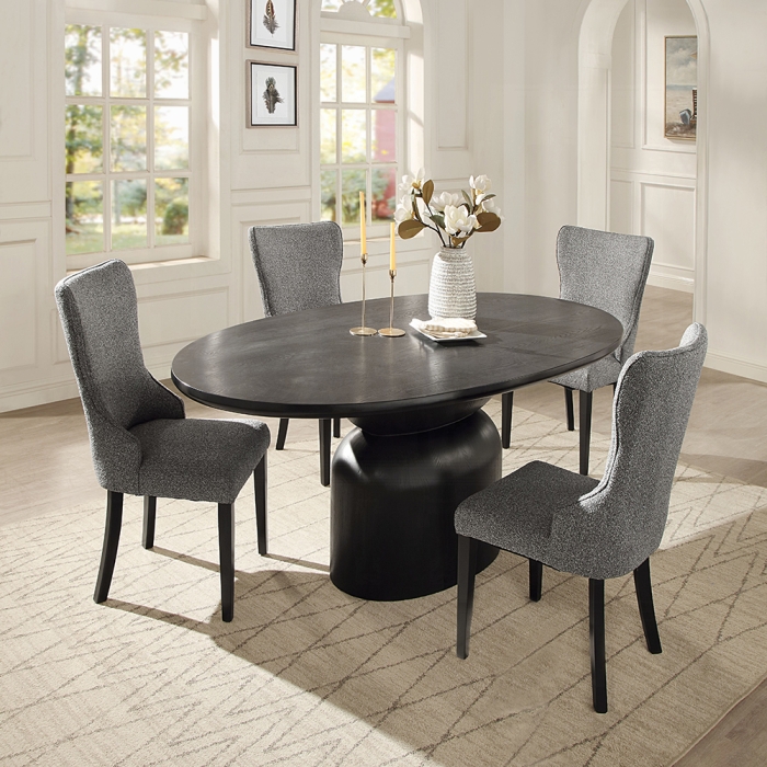 DN04065-5PC 5PC SETS Marioly Dining Table + 4 Side Chair