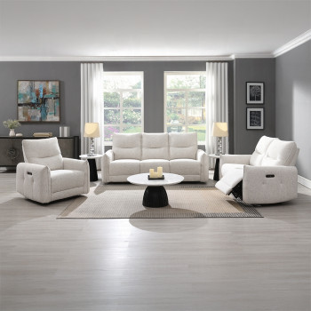 LV04780-2PC 2PC SETS Lalisa Power Motion Sofa w/USB Port