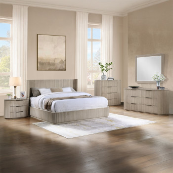 BD05431EK-4PC 4PC SETS Leanna EK Bed