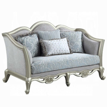 LV01118 Qunsia Loveseat W/4 Pillows