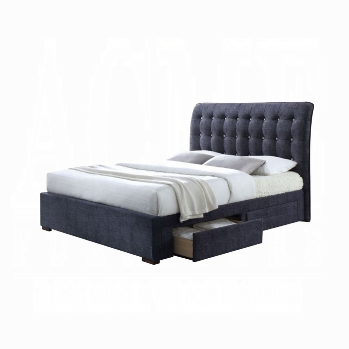 25677EK Drorit EK Bed W/Storage