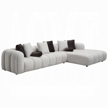 LV04320 Manilla Sectional Sofa w/8 Pillows