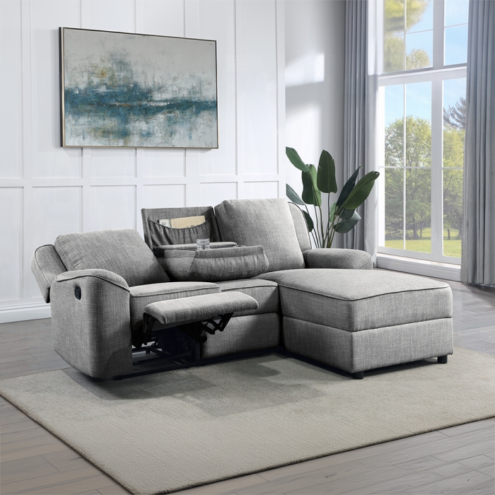 LV02567 Destiny Motion Sectional Sofa