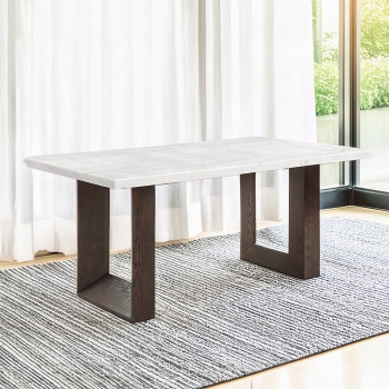 DN03195 Edwyn Dining Table w/Marble Top