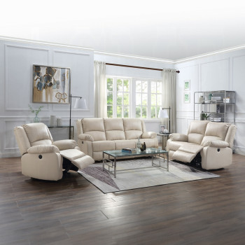 LV54610-2PC 2PC SETS Zuriel Power Motion Sofa w/USB + Loveseat