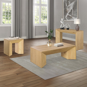 LV03787-3PC 3PC SETS Harold Coffee Table + End Table + Sofa Table
