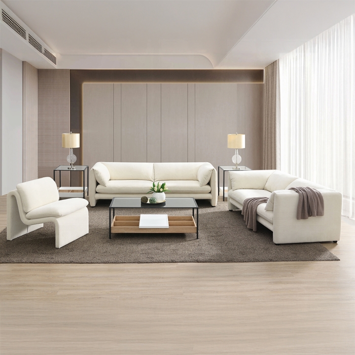 LV04550-2PC 2PC SETS Jaeda Sofa + Loveseat