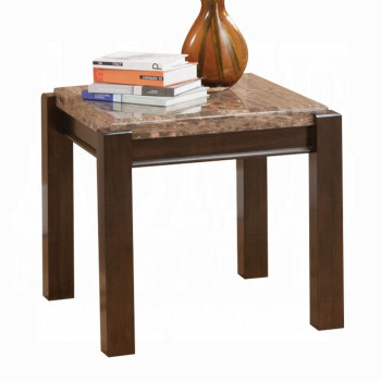 80792 Dwayne End Table w/Marble Top
