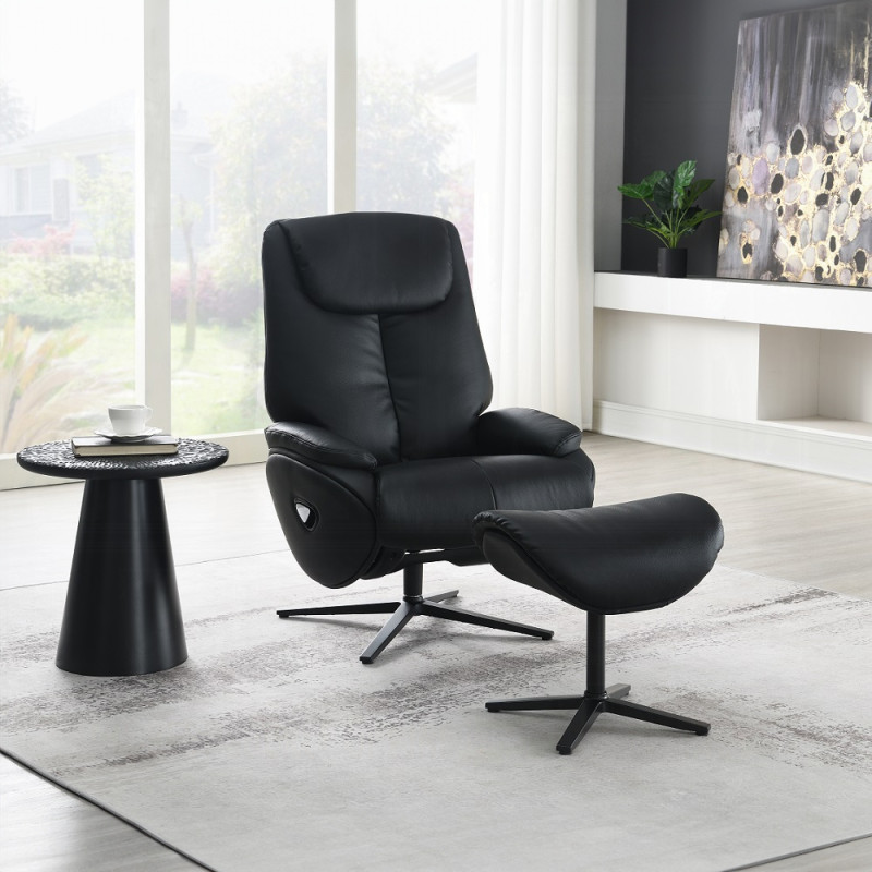 AC02992 Labonita Motion Accent Chair W/Swivel & Ottoman