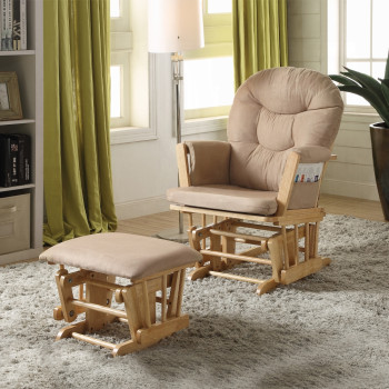 59332 Rehan Glider Chair & Ottoman