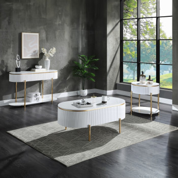 LV02464-3PK 3PC SETS Daveigh Coffee Table + End Table + Sofa Table