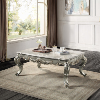 LV01783 Miliani Coffee Table W/Marble Top