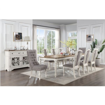 DN01653-9PC 9PC SETS Florian Dining Table W/2 Leaves