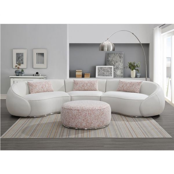 LV03010 Sahara Sectional Sofa W/3 Pillows