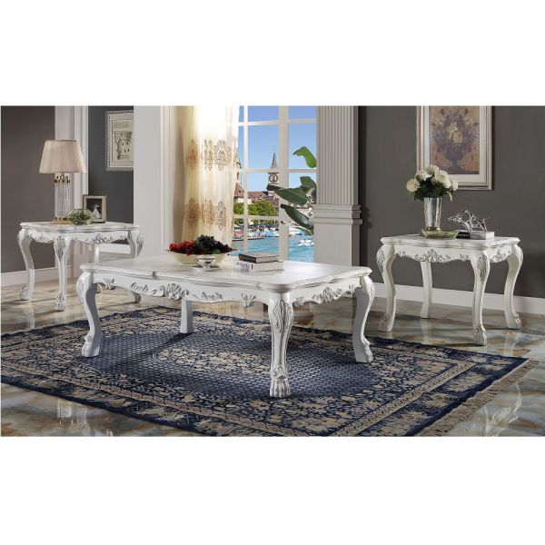 LV01691-3PC 2PC SETS Dresden Coffee Table + 2 End Table