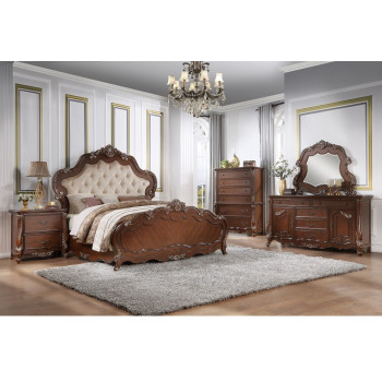 BD02254Q-4PC 4PC SETS Latisha Queen Bed