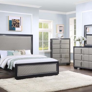 BD01427Q-4PC 4PC SETS Nicola Queen Bed