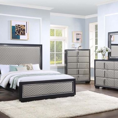 BD01427Q-4PC 4PC SETS Nicola Queen Bed