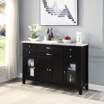 DN01448 Hussein Server W/Marble Top