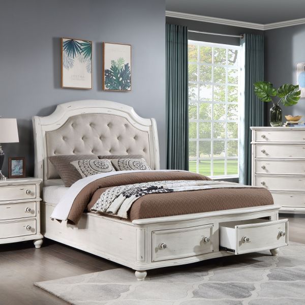 BD01432EK-4PC 4PC SETS Jaqueline Eastern King Bed