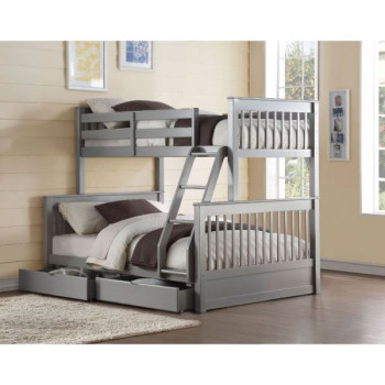 37755 Haley II Twin/Full Bunk Bed