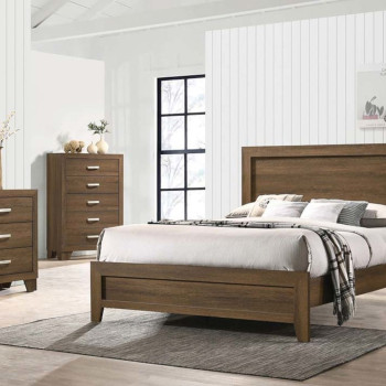 28050Q-4PC 4PC SETS Miquell Queen Bed
