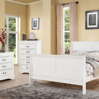 24497EK-5PC 5PC SETS Louis Philippe III Eastern King Bed