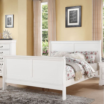 24500Q Louis Philippe III Queen Bed