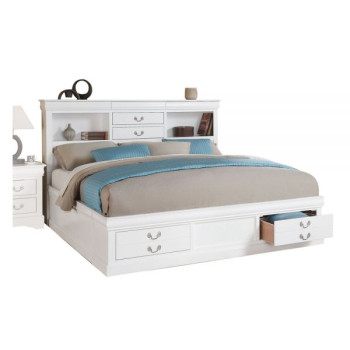 24490Q Louis Philippe III Queen Bed