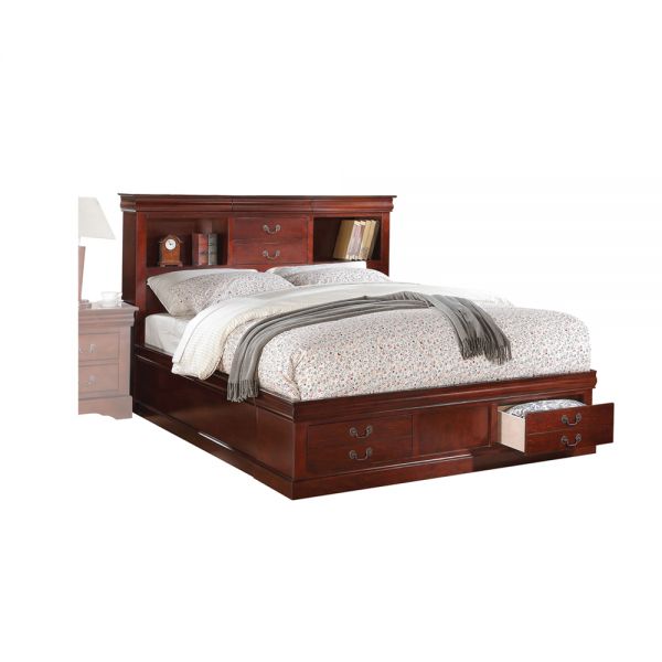 24377EK Louis Philippe III Eastern King Bed