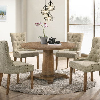 77160-5PC 5PC SETS Yotam Dining Table + 4 Side Chairs
