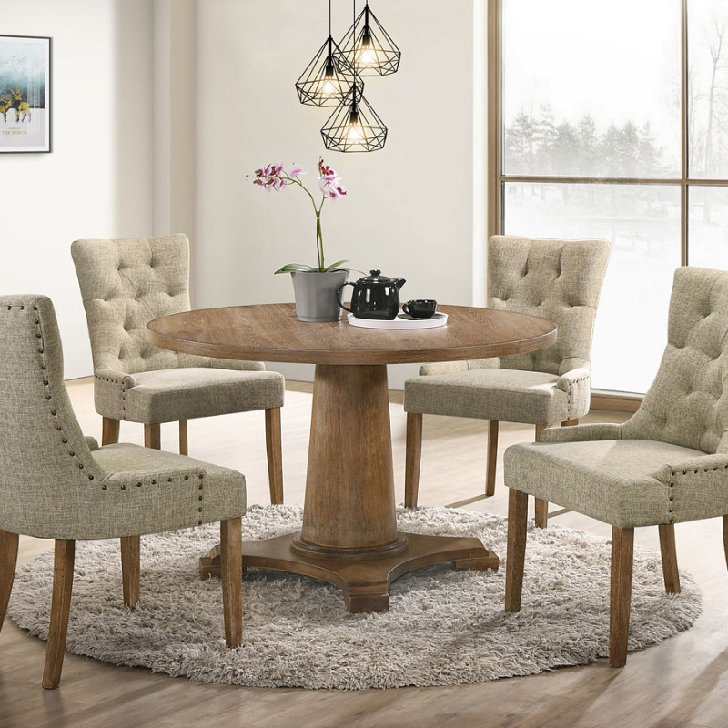 77160-5PC 5PC SETS Yotam Dining Table + 4 Side Chairs