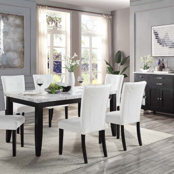DN01446-7PC 7PC SETS Hussein Dining Table