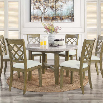 DN01449-7PC 7PC SETS Karsen Dining Table