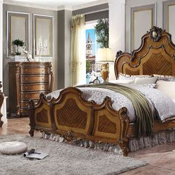 BD01354Q-4PC 4PC SETS Picardy Queen Bed