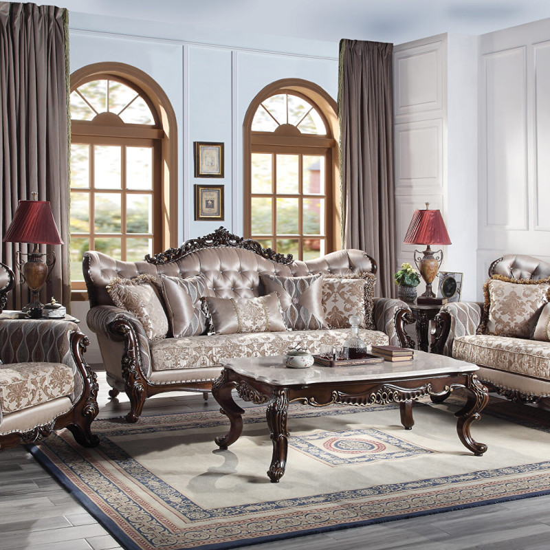LV00809-2PC 2PC SETS Benbek Sofa + Loveseat