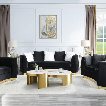 LV01045-2PC 2PC SETS Achelle Sofa + Loveseat