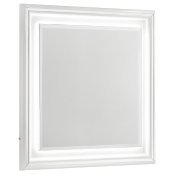 215794 Cassia Dresser Mirror White High Gloss