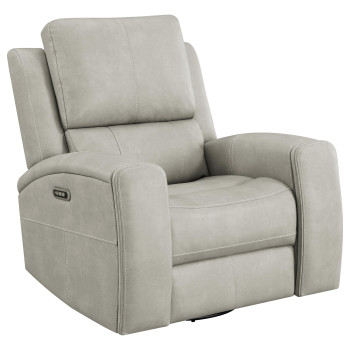 603436PPP Brickston Triple Power Swivel Glider Recliner Grey