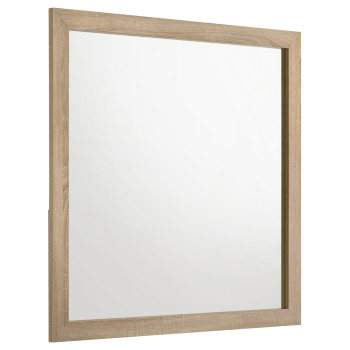 223114 Arielle Dresser Mirror Light Oak