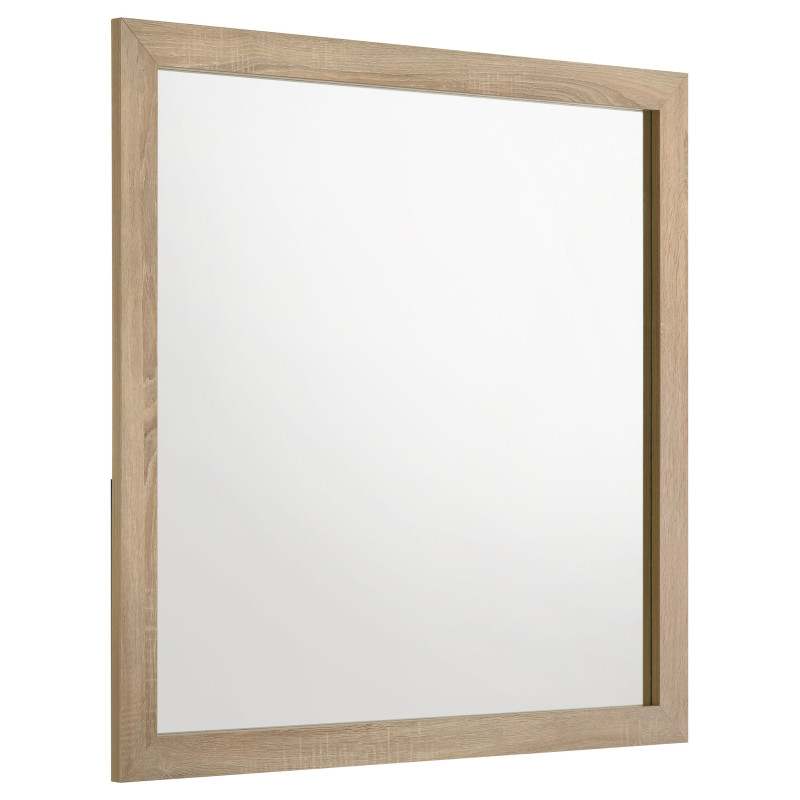 223114 Arielle Dresser Mirror Light Oak