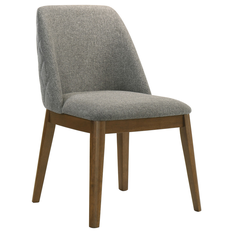 193822 Franklin Upholstered Dining Side Chair Grey